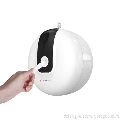 White ABS Center Pull Toilet Paper Dispenser for Bathroom - FQ-004
